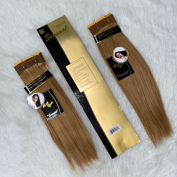 Sensual Mink Yaki 100% Human Hair Extensions 12” Color 27 main image 7